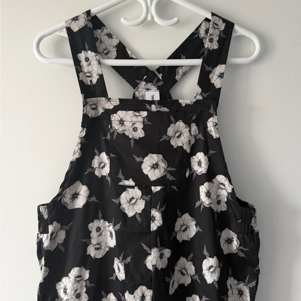 Smash and Tess Floral Overalls